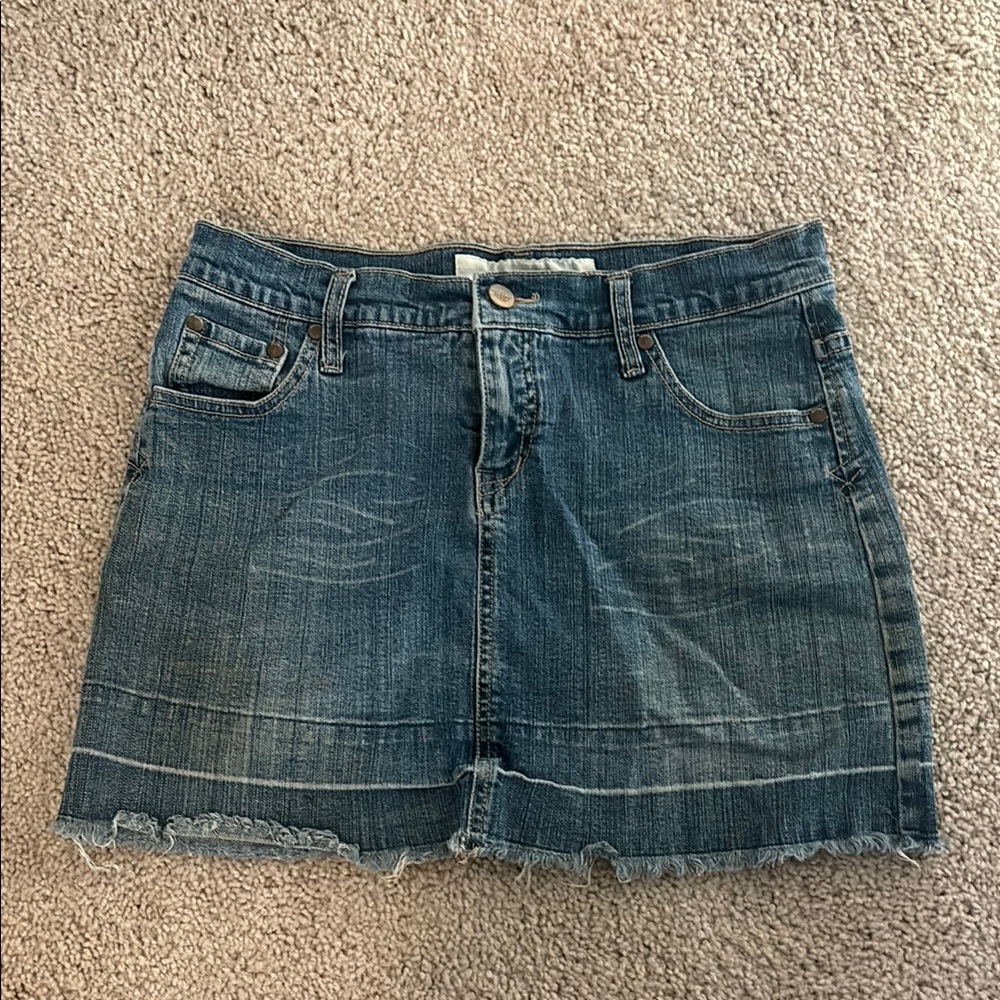 Mossimo Denim Mini Skirt